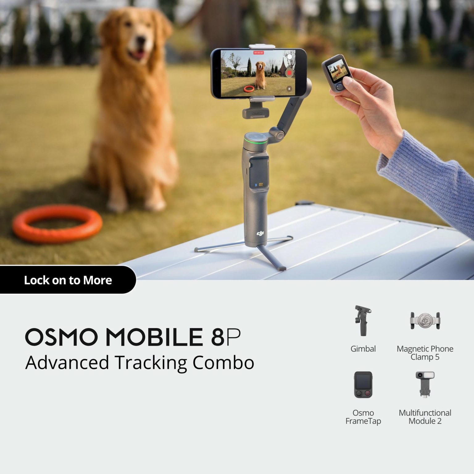Gimbal DJI Osmo Mobile 8P - Hyper Việt Nam Phân Phối Chính Hãng