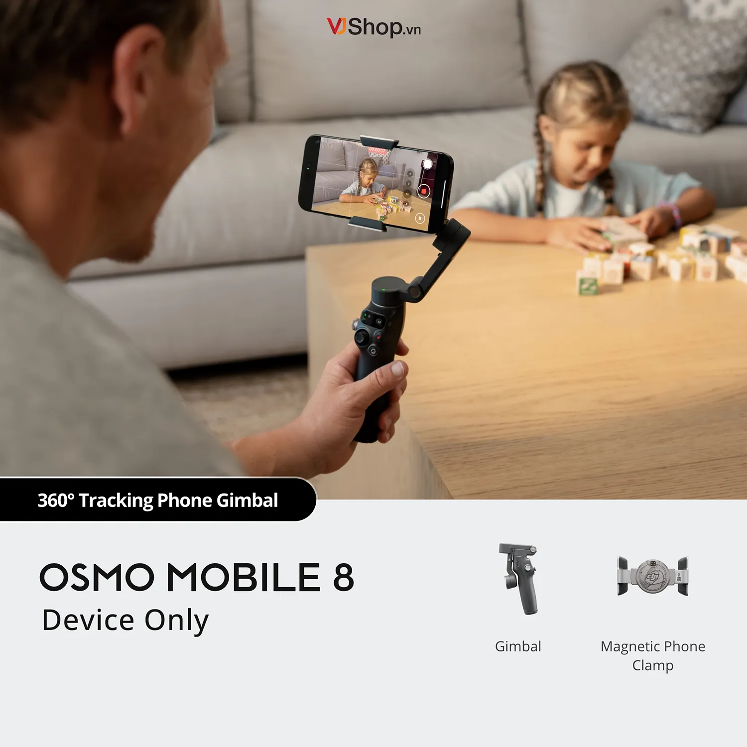 Gimbal DJI Osmo Mobile 8 - Ảnh 15