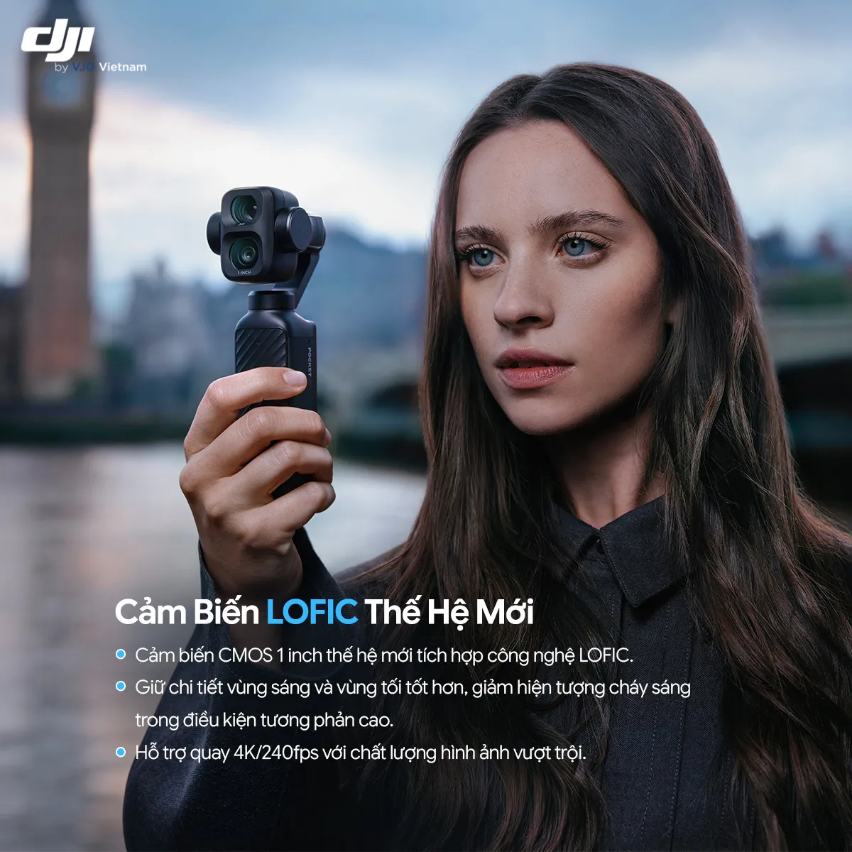 DJI Osmo Pocket 4P | Hyper Việt Nam Phân Phối Chính Hãng