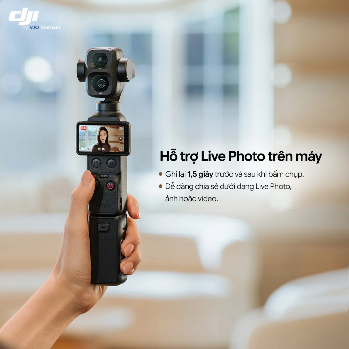 DJI Osmo Pocket 4P | Hyper Việt Nam Phân Phối Chính Hãng