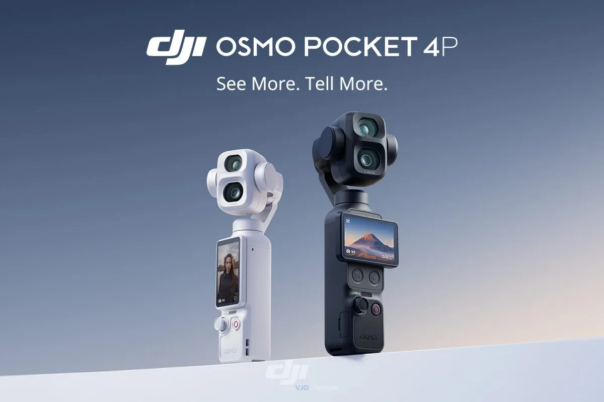 DJI Osmo Pocket 4P | Hyper Việt Nam Phân Phối Chính Hãng