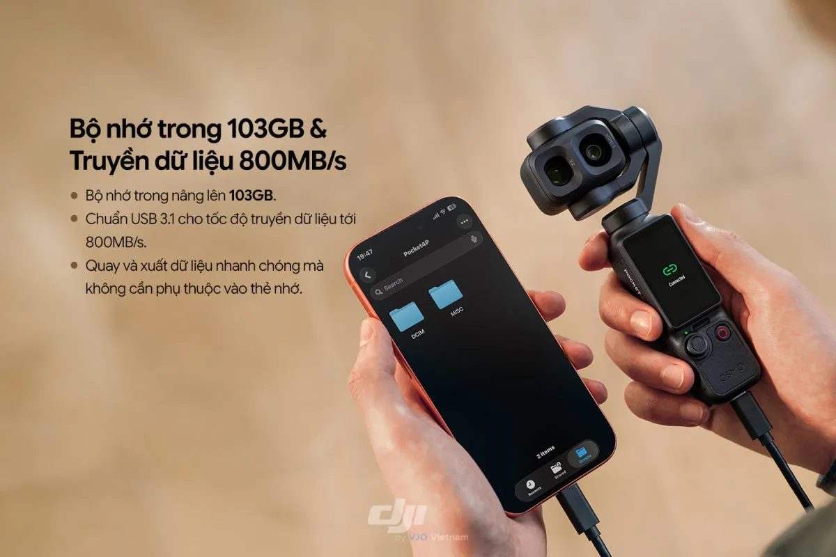 DJI Osmo Pocket 4P | Hyper Việt Nam Phân Phối Chính Hãng