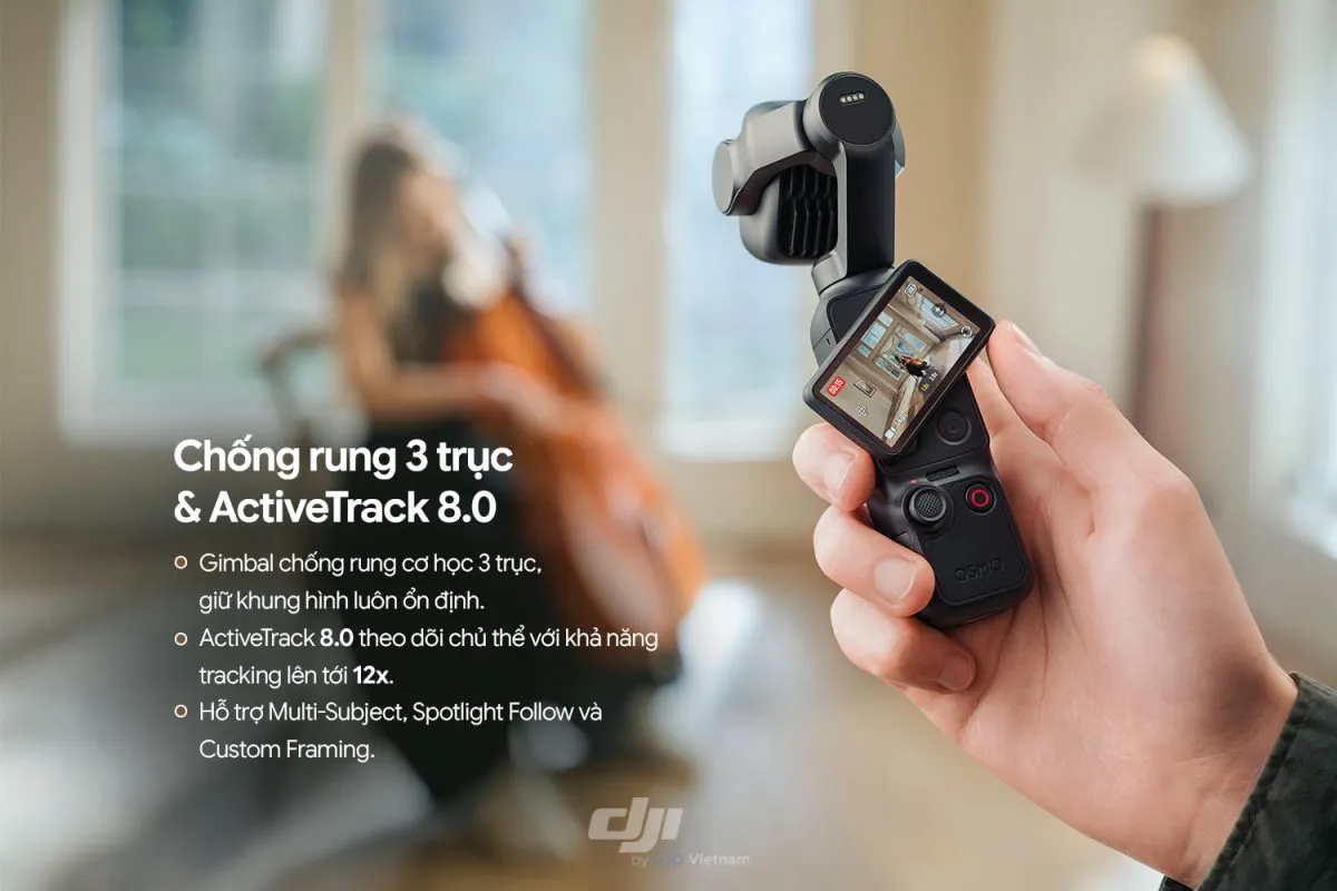 DJI Osmo Pocket 4P | Hyper Việt Nam Phân Phối Chính Hãng