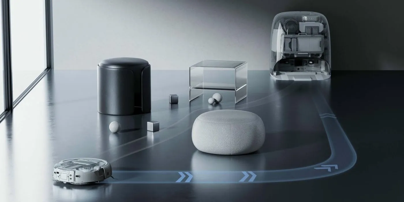 Robo Hút Hụi Lau Nhà DJI ROMO