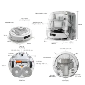 Robo Hút Hụi Lau Nhà DJI ROMO P