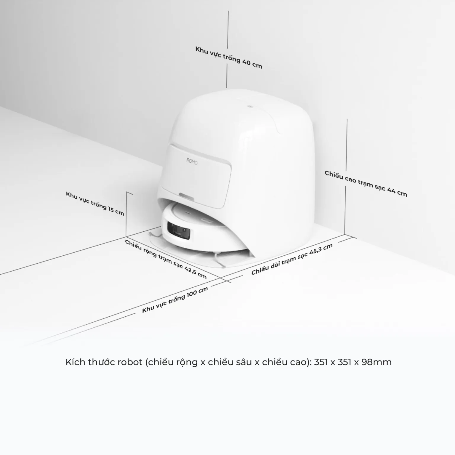 Robot Hút Bụi Lau Nhà DJI ROMO - Ảnh 21