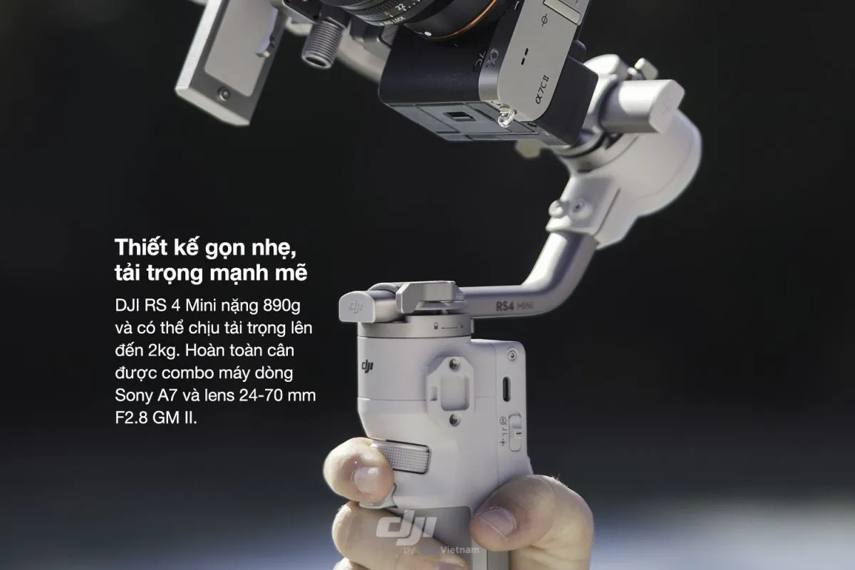 DJI RS 4 Mini Hyper Việt Nam Phân Phối Chính Hãng