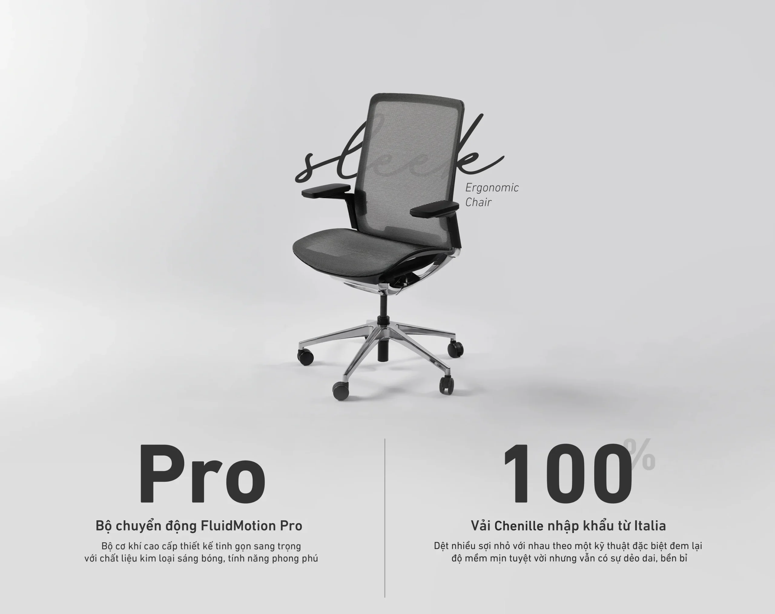 Ghế Công Thái Học HyperWork Sleek