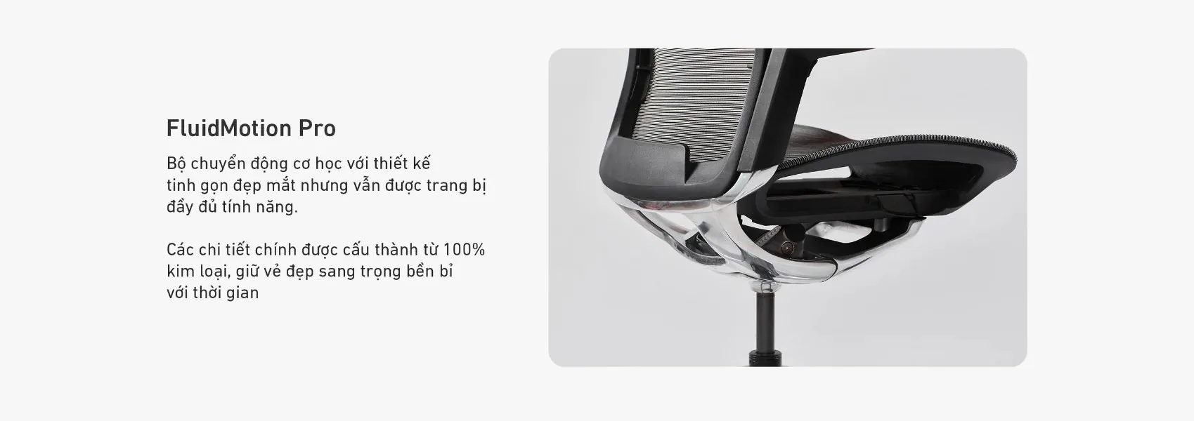 Ghế Công Thái Học HyperWork Sleek – Đỉnh Cao Thiết Kế & Bảo Vệ Cột Sống Toàn Diện
