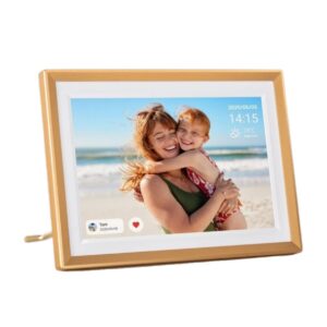 Khung ảnh kỹ thuật số ARZOPA D10 Champagne Gold WiFi 10.1"