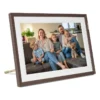 Khung ảnh kỹ thuật số ARZOPA D10 Brown WiFi 10.1" - Màn hình cảm ứng IPS HD 32GB Đỉnh Cao