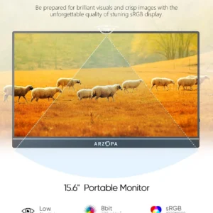 Màn hình di động ARZOPA A1 Gamut 15,6 Inch 60Hz FHD 1080P IPS - Ảnh 5