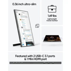 Màn Hình Di Động ARZOPA Z1C 16.1" 60Hz FHD 1080P IPS 100% sRGB