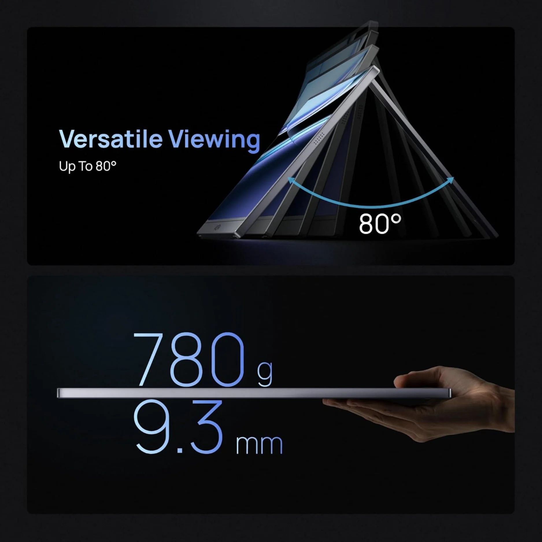 Màn Hình Di Động Gaming ARZOPA Z1FC Gray 16.1 inch 144Hz 1080P FHD