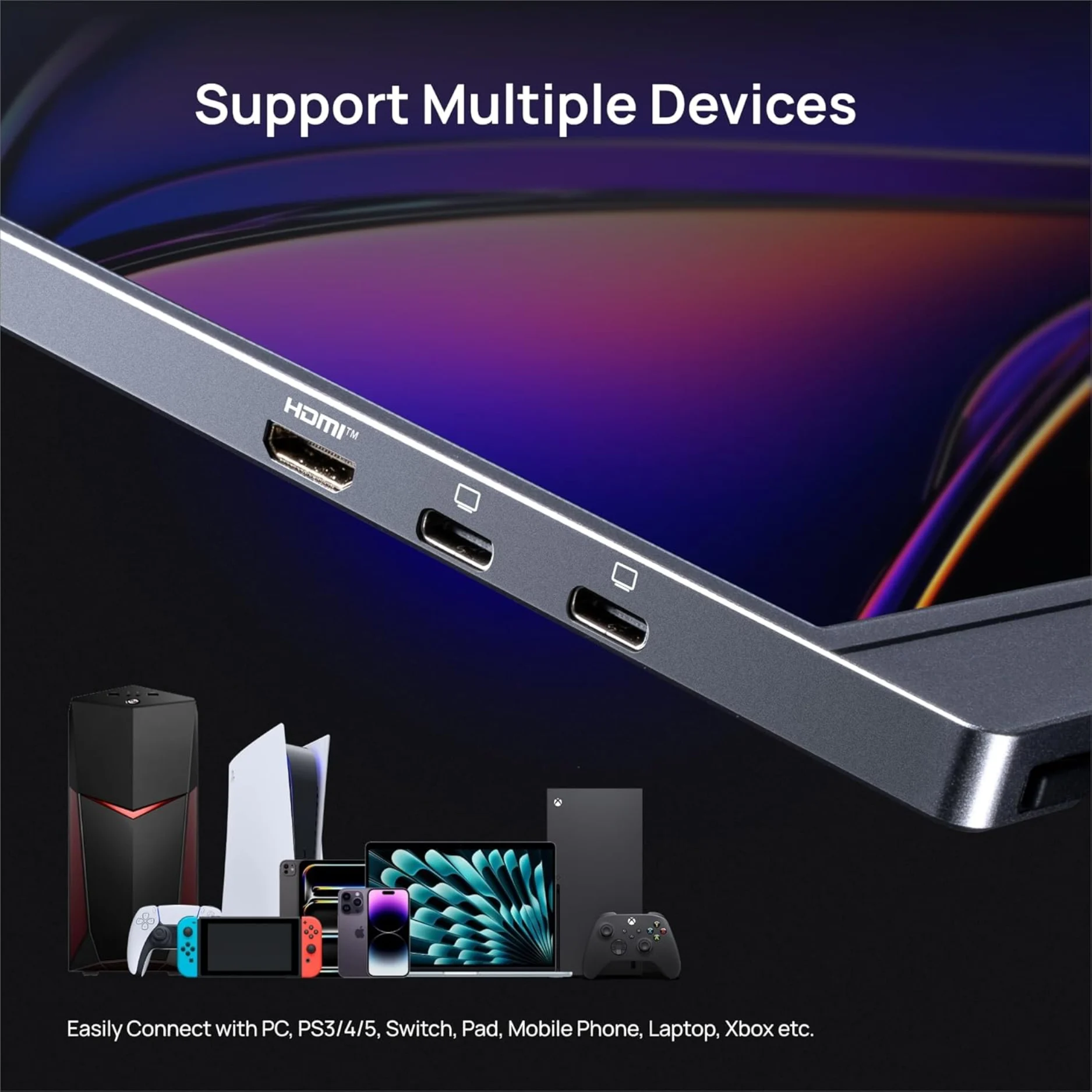 Màn Hình Di Động Gaming ARZOPA Z1FC Gray 16.1 inch 144Hz 1080P FHD
