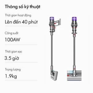 Máy Hút Bụi Lau Nhà Dyson Digital Slim Submarine
