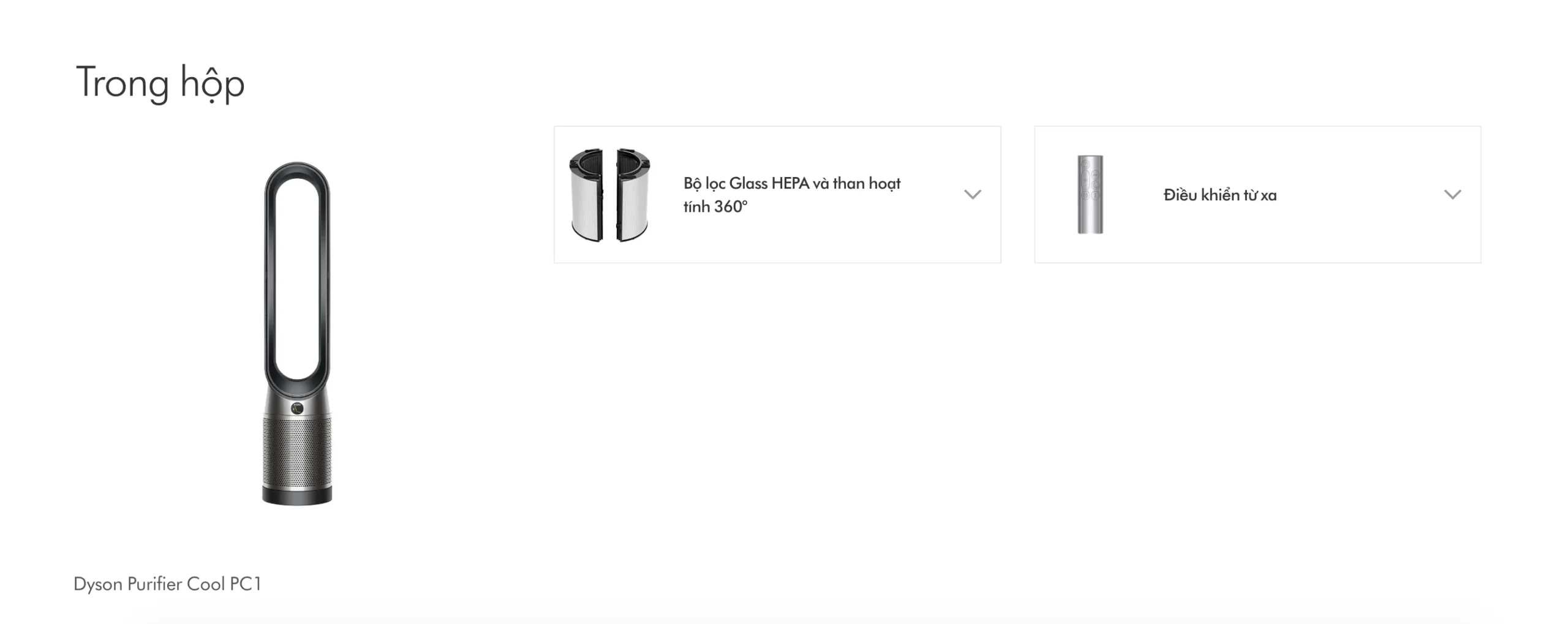 Máy lọc không khí Dyson Cool PC1 TP11