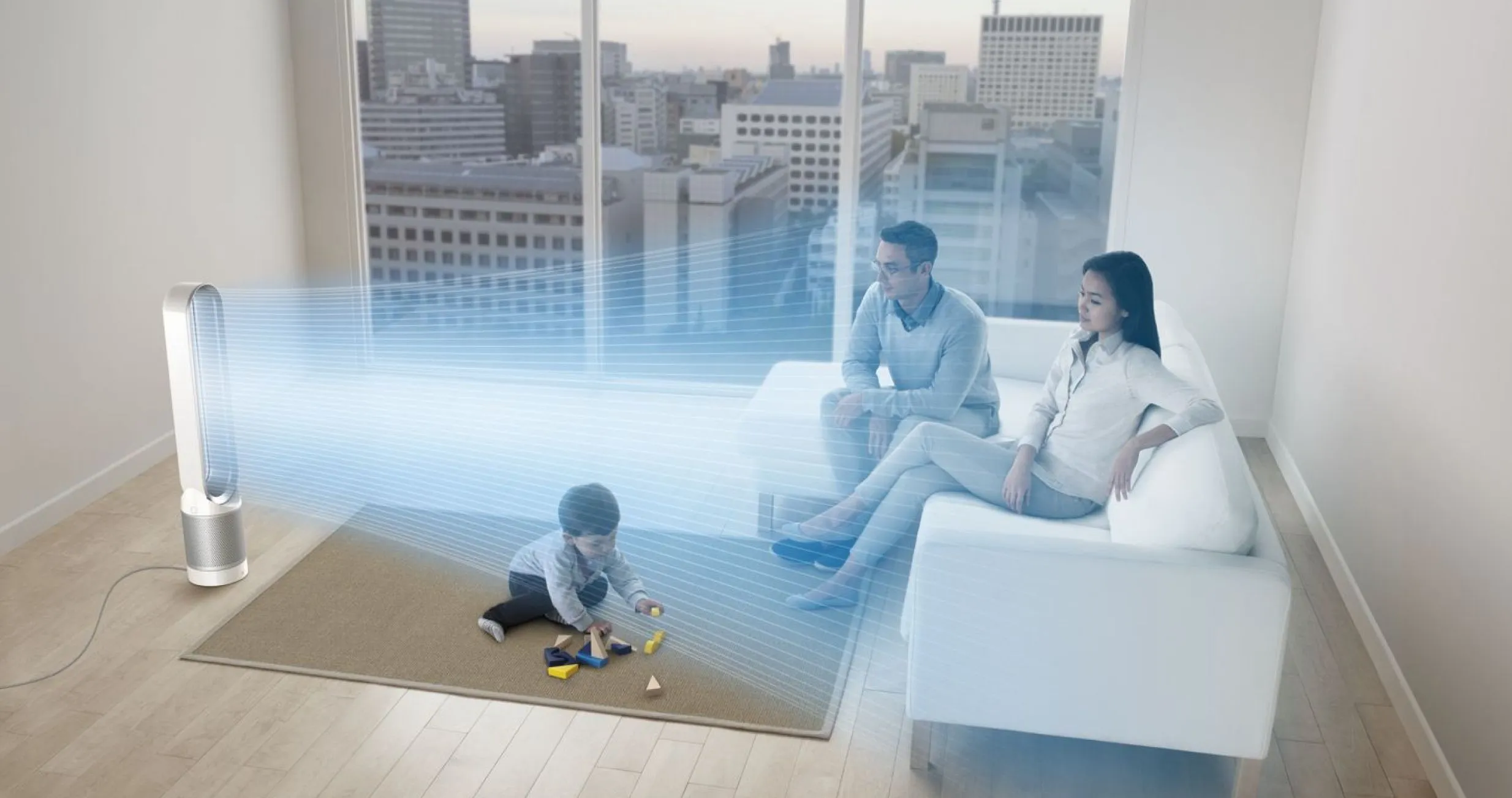 Máy Lọc Không Khí Dyson Pure Cool Tower TP00