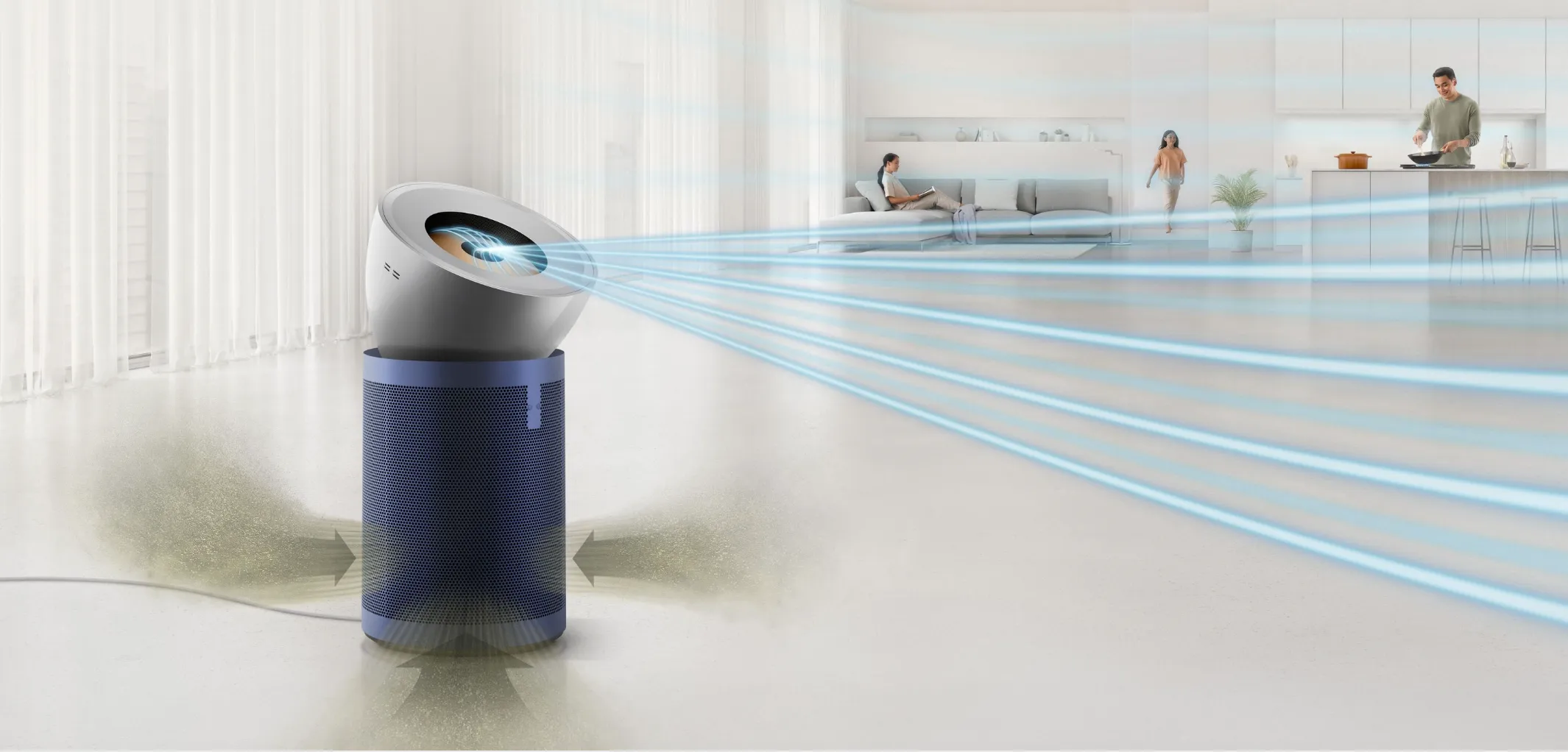 Máy lọc không khí Dyson Big+Quiet Formaldehyde BP03
