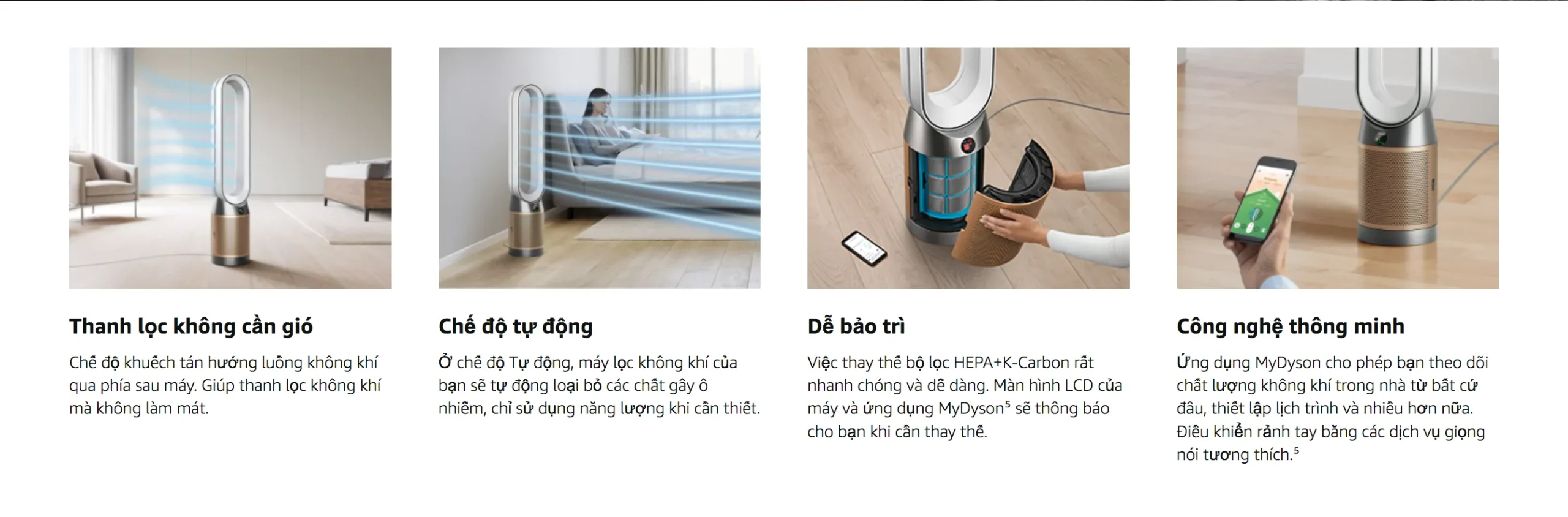 Máy lọc không khí Dyson Purifier Cool PC2 De-NOx TP12