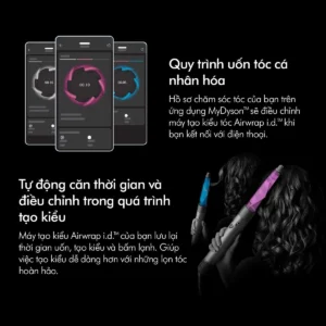 Máy Tạo Kiểu Tóc Thông Minh Dyson Airwrap i.d.™ Straight+Wavy
