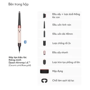 Máy Tạo Kiểu Tóc Thông Minh Dyson Airwrap i.d.™ Straight+Wavy