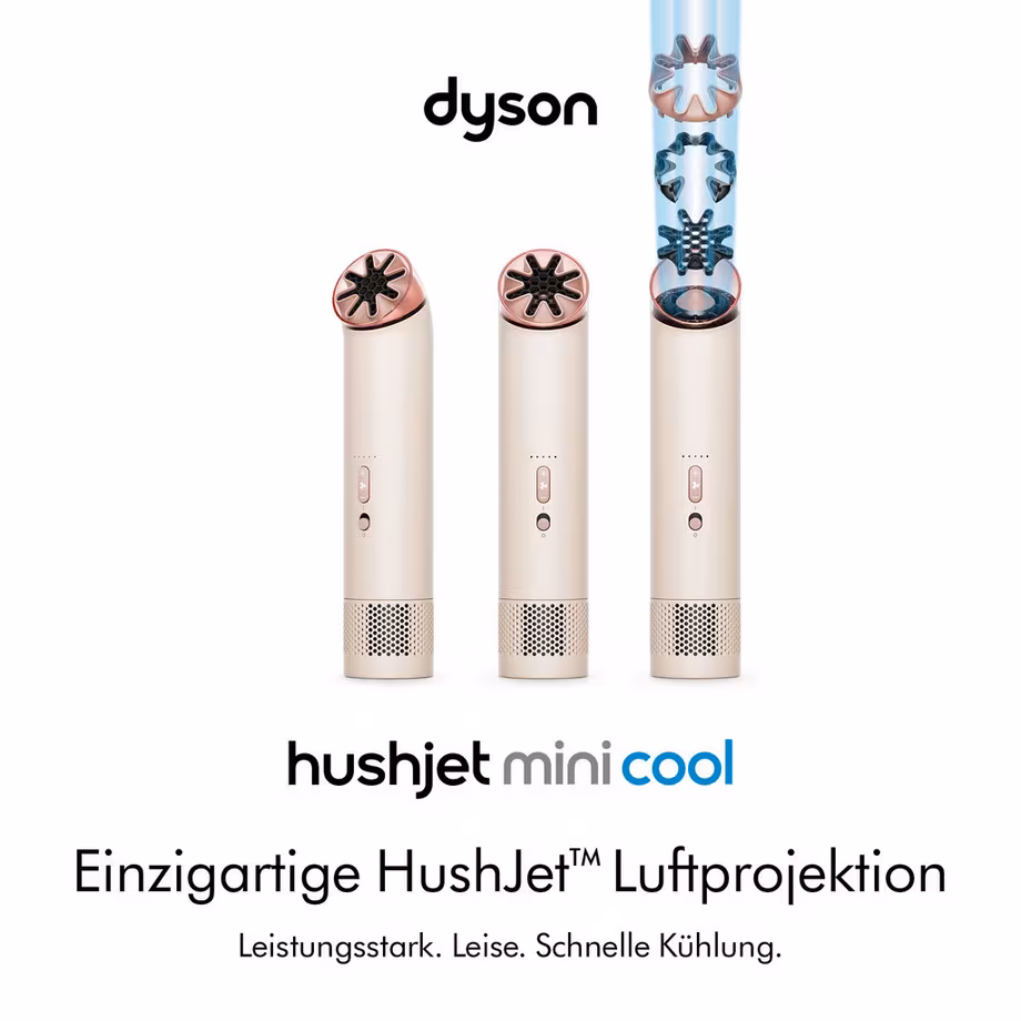 Quạt cầm tay Dyson HushJet Mini Cool - Chính Hãng