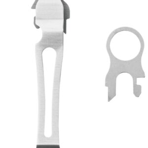 Quick-Release Lanyard Ring & Removable Pocket Clip