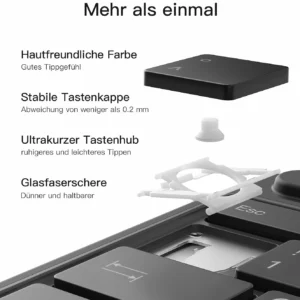 Bàn Phím Bluetooth inateck Cho Surface Pro X/8/9/10/11 - KB05114