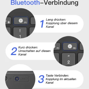 Bàn Phím Bluetooth inateck Ultra-Slim Keyboard KB01003