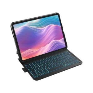 Bàn Phím Bluetooth Kiêm Bao Da iPad 11 inateck AirTap Led RGB – Giải Pháp Hoàn Hảo Cho iPad Air & Pro 11-inch (BK2007-RGB)