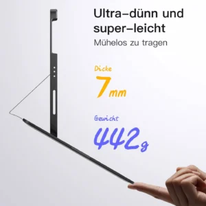 Bàn Phím Bluetooth Kiêm Bao Da iPad 11 inateck AirTap Led RGB – Giải Pháp Hoàn Hảo Cho iPad Air & Pro 11-inch (BK2007-RGB)
