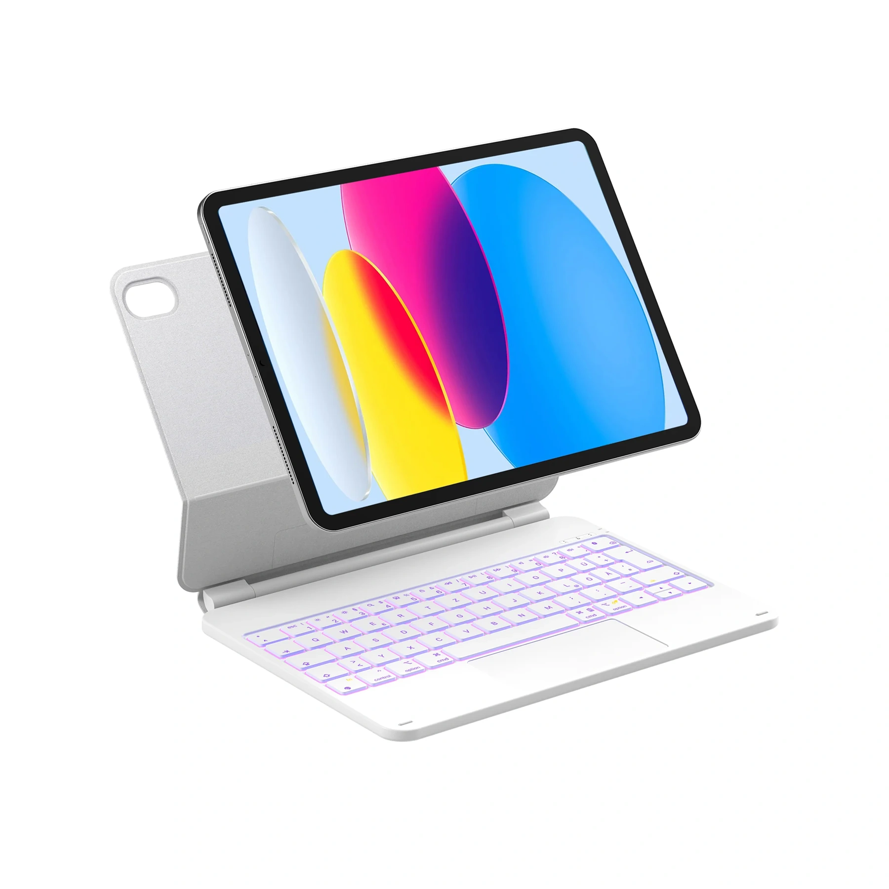 Bàn Phím Bluetooth Kiêm Bao Da inateck Neo Magic Cho iPad 11 Gen A16/10 Gen 10.9-inch KB09119-10