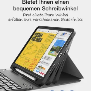 Bàn Phím Bluetooth Kiêm Bao Da inateck Ultralight Cho iPad 11/10 Air/Pro 11-inch KB04002