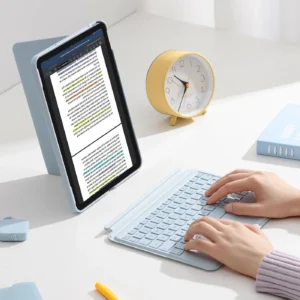 Bàn Phím Bluetooth Kiêm Ốp Lưng Cho iPad 11 Gen A16/10 Gen 10.9-inch inateck Acetouch Led RGB - KB04112