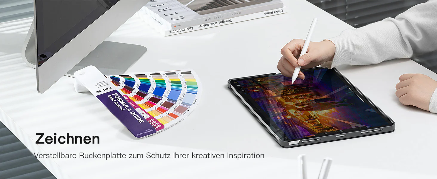 Bàn Phím Bluetooth Kiêm Ốp Lưng inateck Acetouch Led RGB Cho iPad Air 13/Pro 12.9 KB04118