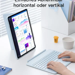 Bàn Phím Bluetooth Kiêm Ốp Lưng inateck Acetouch Led RGB Cho iPad Air 13/Pro 12.9 KB04118 - Ảnh 10