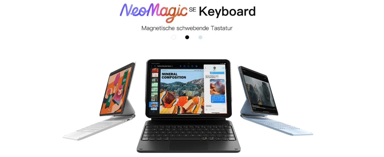 Bàn Phím Kiêm Bao Da iPad inateck Neo Magic - KB09119