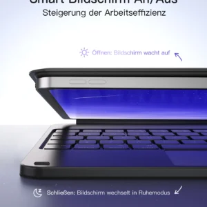 Bàn Phím Bluetooth Kiêm Bao Da inateck Neo Magic Cho iPad Air 7/6/5/4/Pro 11-inch 4/3/2/1 KB09119