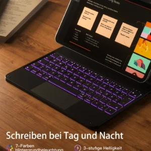 Bàn Phím Bluetooth Kiêm Bao Da inateck Neo Magic Cho iPad Air 7/6/5/4/Pro 11-inch 4/3/2/1 KB09119