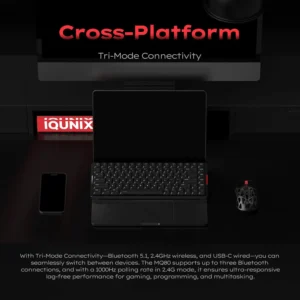 Bàn Phím Cơ IQUNIX MQ80 Low Profile Aluminum