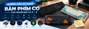 Hướng Dẫn Sử Dụng Bàn Phím Cơ Cho Người Mới Chi Tiết Từ A - Z