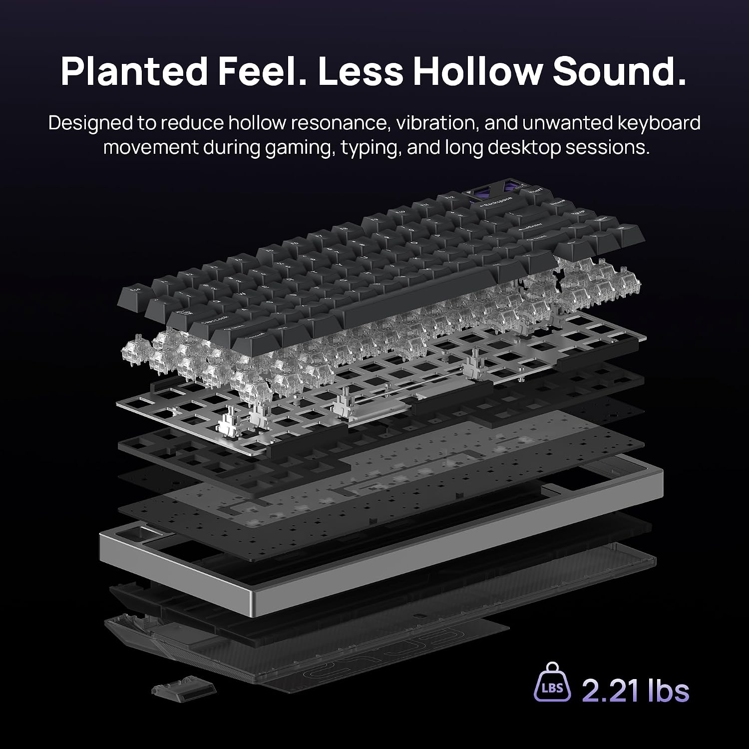 Bàn Phím Cơ Gaming IQUNIX EC75 - Chính Hãng
