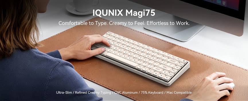 Hướng dẫn sử dụng bàn phím IQUNIX Magi75 Pro Low Profile Aluminum