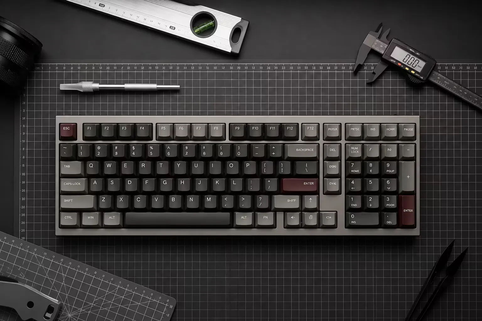 Bàn Phím Cơ IQUNIX FOX99 - Bàn Phím Cơ Cao Cấp Nhôm CNC, Layout 96%